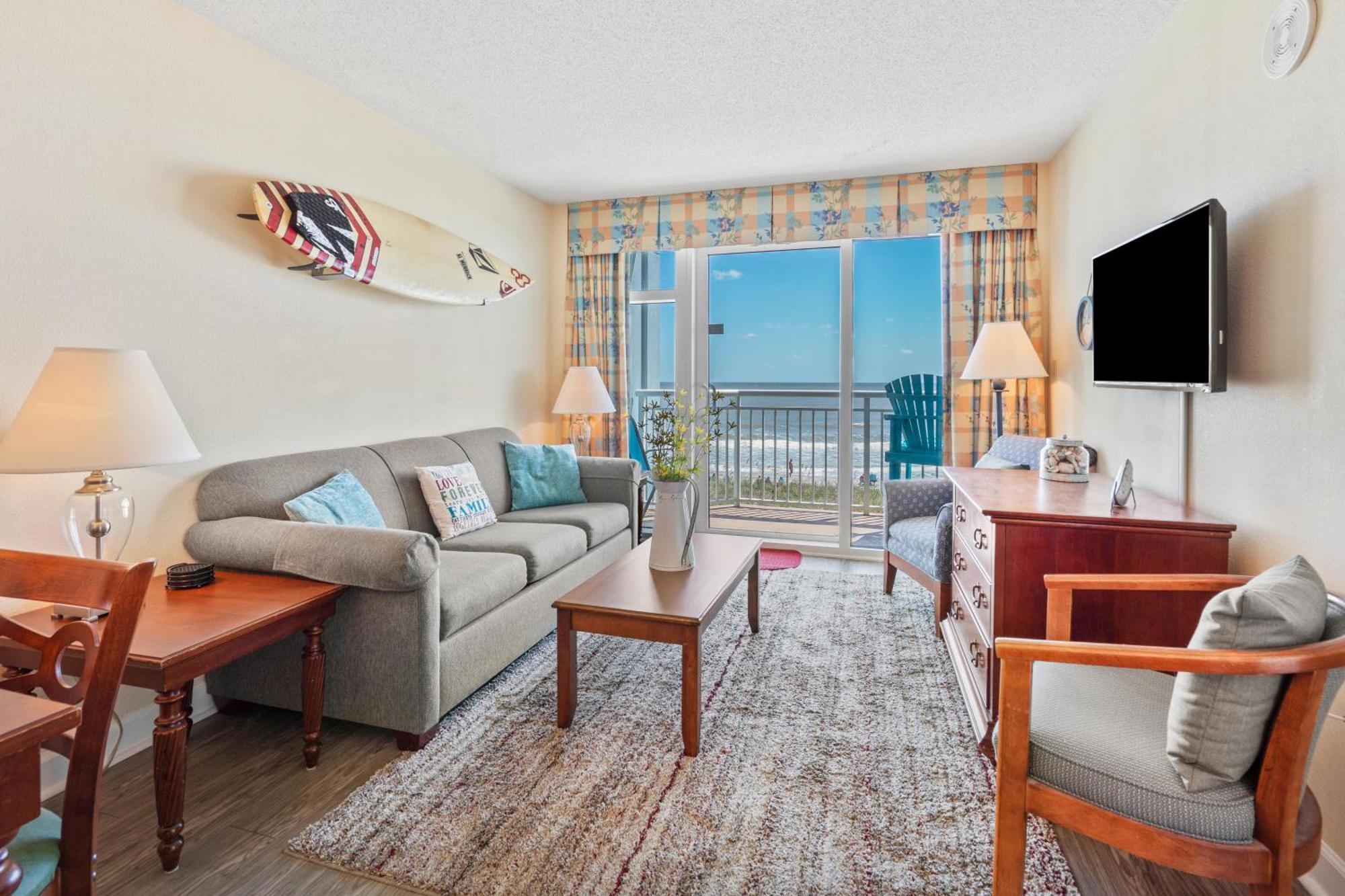 Villa 2501 S Ocean Blvd, 0211 - Ocean Front Sleeps 8 Myrtle Beach Exterior foto